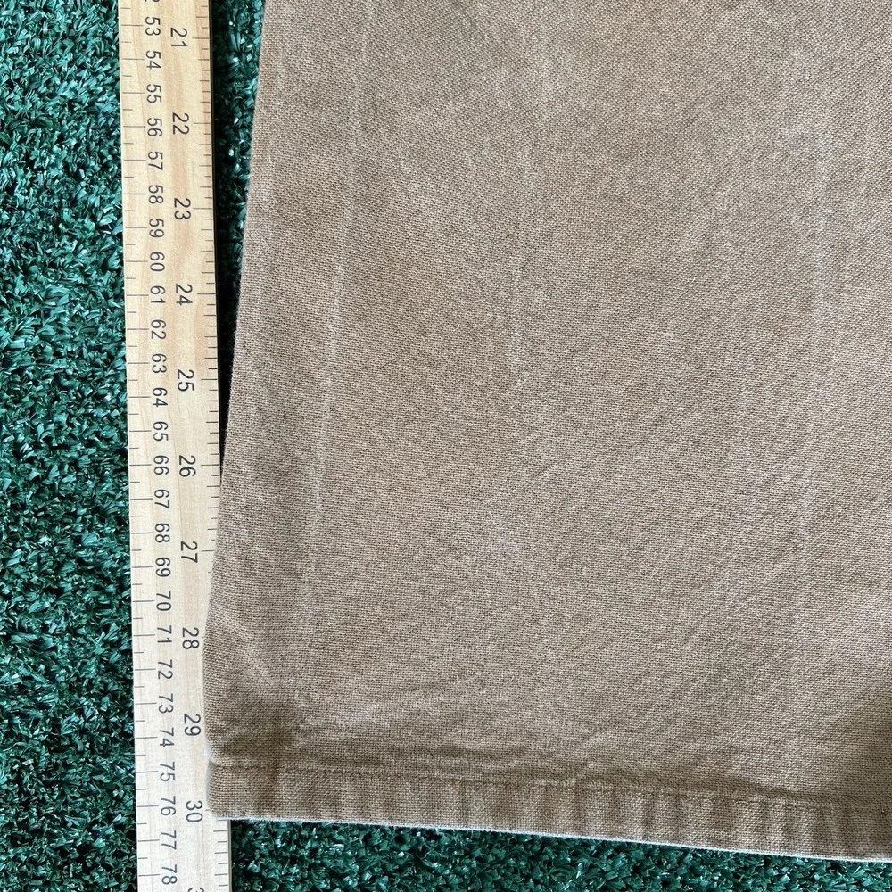 Mens Dickies Carpenter Wide-Leg Carpenter Brown Pants 42x30 20